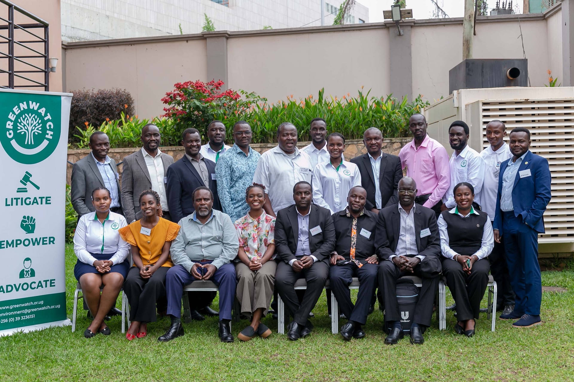 A group photo of the Greenwatch Team and Participants