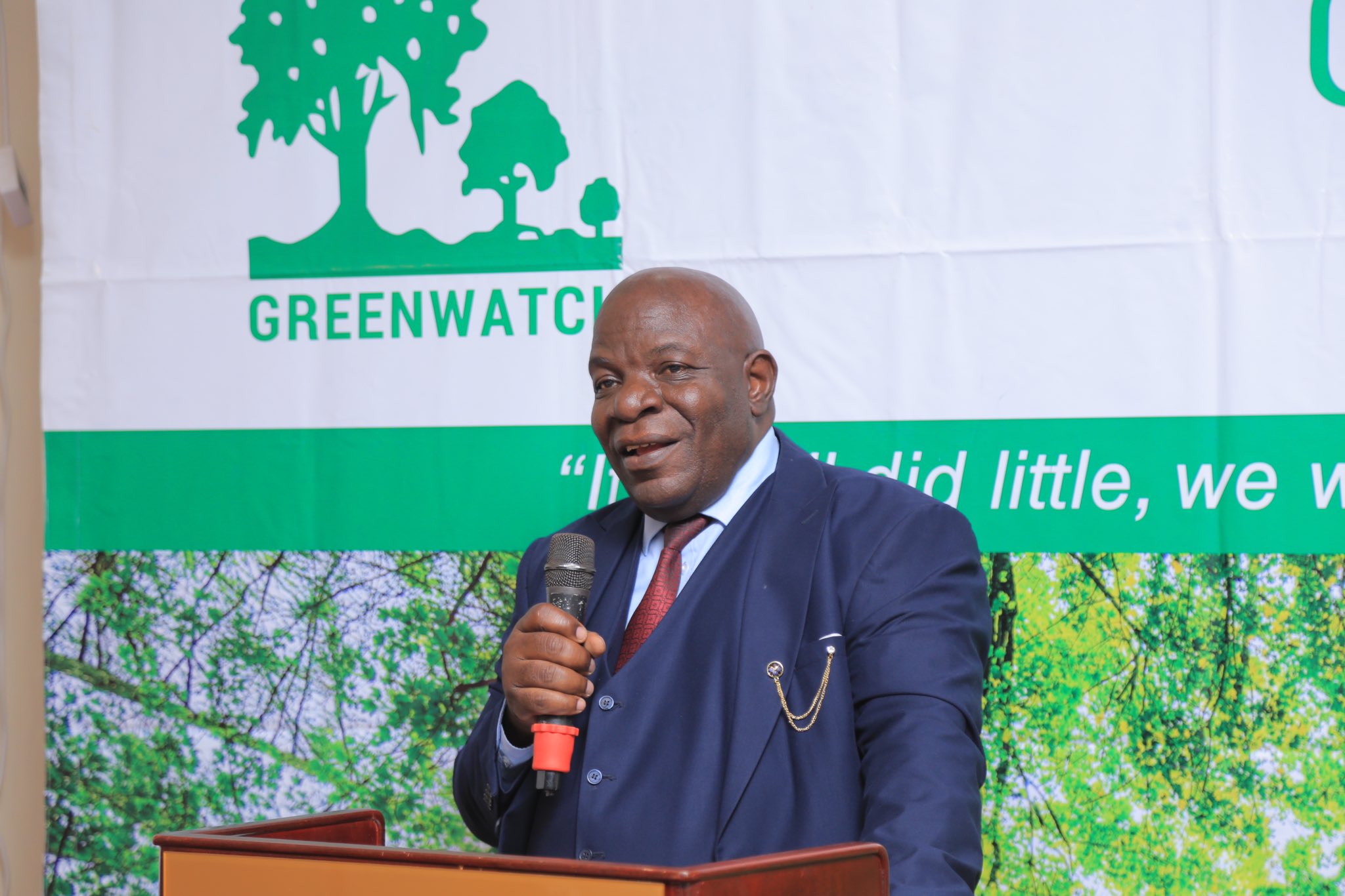 Hon. Justice Godfrey Namundi, officiating the event, highlighted the judiciary's crucial role in addressing climate change.