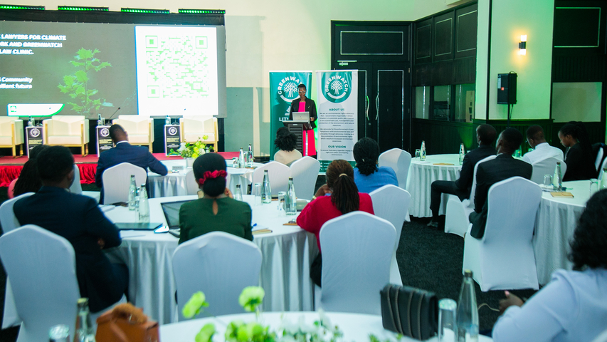 Hon. Justice Christine Akello at the Launch of the Lawyers for Climate Justice Network &amp; Environment Law Clinic